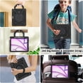 thumbnail image 6 of Iokmax for iPad Air 13 Inch Case M2 2024 with HD Screen Protector & Shoulder Strap & Pen Holder [ 15FT Drop Protection] Heavy Duty Military Case for iPad Air 13 M2 - Rotating Stand for Kids, 6 of 6