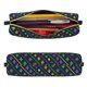 thumbnail image 2 of Disketp Mardi Gras Strings of Beads Estuche de Lápices de Cuero con Cierre, Estuche Compacto para Papelería, Bolígrafos y Accesorios Pequeños, 2 of 7
