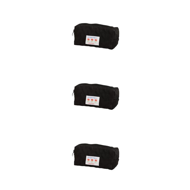 Matsuzay Estuche para lápices con almohada para niña, bolsas de cosméticos de gran capacidad, bolsas de papelería en forma de cubo, Type1 NO1