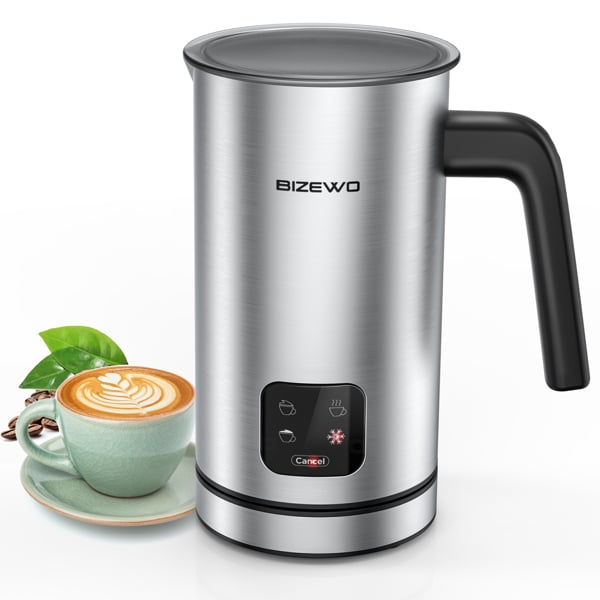 Milk Frother and Steamer, Electric Milk Warmer with Touch Screen