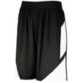 thumbnail image 2 of Augusta M Step-Back Basketball Shorts Black/White 1733, 2 of 2