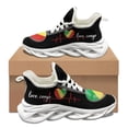 thumbnail image 1 of Congo Countries Flag Colors Hearts Pattern Wear-Resistant Lightweight Mesh Shoes Brand Design Breathable Sneaker Tenis Masculino, 1 of 5