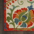 thumbnail image 5 of Nourison Aloha Indoor Outdoor Red Multicolor 5'3" x 7'5" Area Rug, Easy Cleaning, Non Shedding, Bed Room, Living Room, Dining Room, Kitchen (5x7), 5 of 9