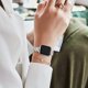 thumbnail image 5 of Correa fina de repuesto compatible con Apple Watch de 38 mm, 40 mm, 41 mm, 42 mm, 44 mm y 45 mm, de acero inoxidable para mujer y hombre, compatible con iWatch SE Series 7., 5 of 5