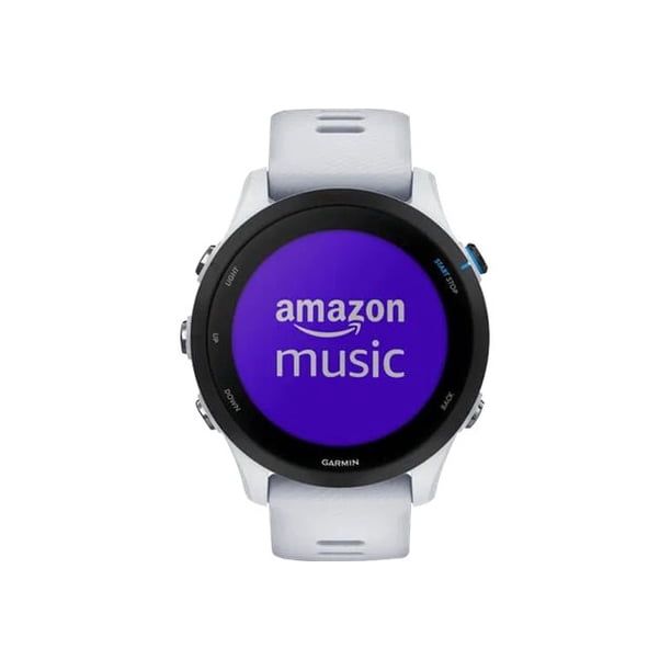 Garmin Forerunner 255 Music - 46 mm - whitestone - sport watch
