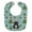 Black, variant on Christmas French Bulldog Black Baby Bib