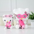 thumbnail image 3 of Venta al por mayor, Moq bajo, Color rosa, Pascua, relleno, Hola KT, gato, peluche, juguete de peluche para regalos de niños, 3 of 4