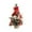 Red, variant on TIELUTT Christmas Tree Decoration Home Desktop Decoration Christmas Tree Mini Christmas Tree Knitting Ornament Strength Ornament Wolf Ornament Pretty Christmas Ornament Glass Christmas Decorations