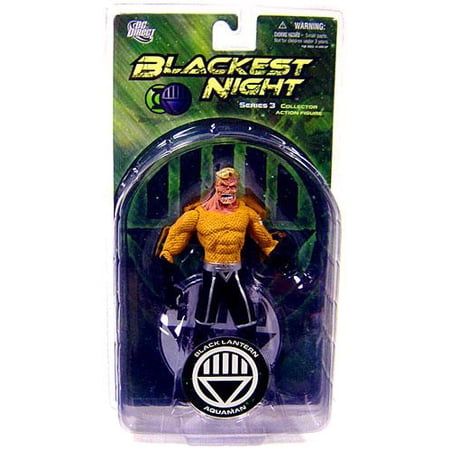 DC Green Lantern Blackest Night Series 3 Black Lantern Aquaman Action Figure