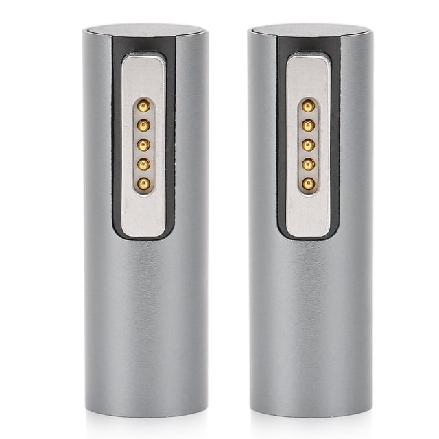 Adaptador magnético de punta en T, CC hembra a Magsafe 2, soporte máximo 5A, 18,5-20V, adaptador magnético PD para ordenador portátil IOS, 2 uds.