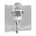 thumbnail image 2 of Vess, June Erica 19x24 Black Ornate Wood Framed with Double Matting Museum Art Print Titled - Monochrome Microphone II, 2 of 4