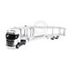 thumbnail image 1 of 150 Large Diecast Alloy Truck Car Model Container Toy Simulation Pull Back Sound And Light Transport Vehicle Model Kids Gifts 26s, 1 of 5