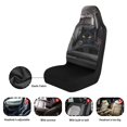thumbnail image 6 of HUISEFOR Black Cat Car Seat Cover Breathable Soft Car Seat Covers Protector Elastic Polyester Removable Automotive Accessories Universal Fit for Most Sedan SUV, 6 of 7