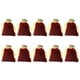 thumbnail image 5 of 10 bolsas de terciopelo con cordón, bolsas de almacenamiento, organizador de tela de terciopelo, bolsas de regalo para joyería, regalo pequeño (rojo oscuro), 5 of 6