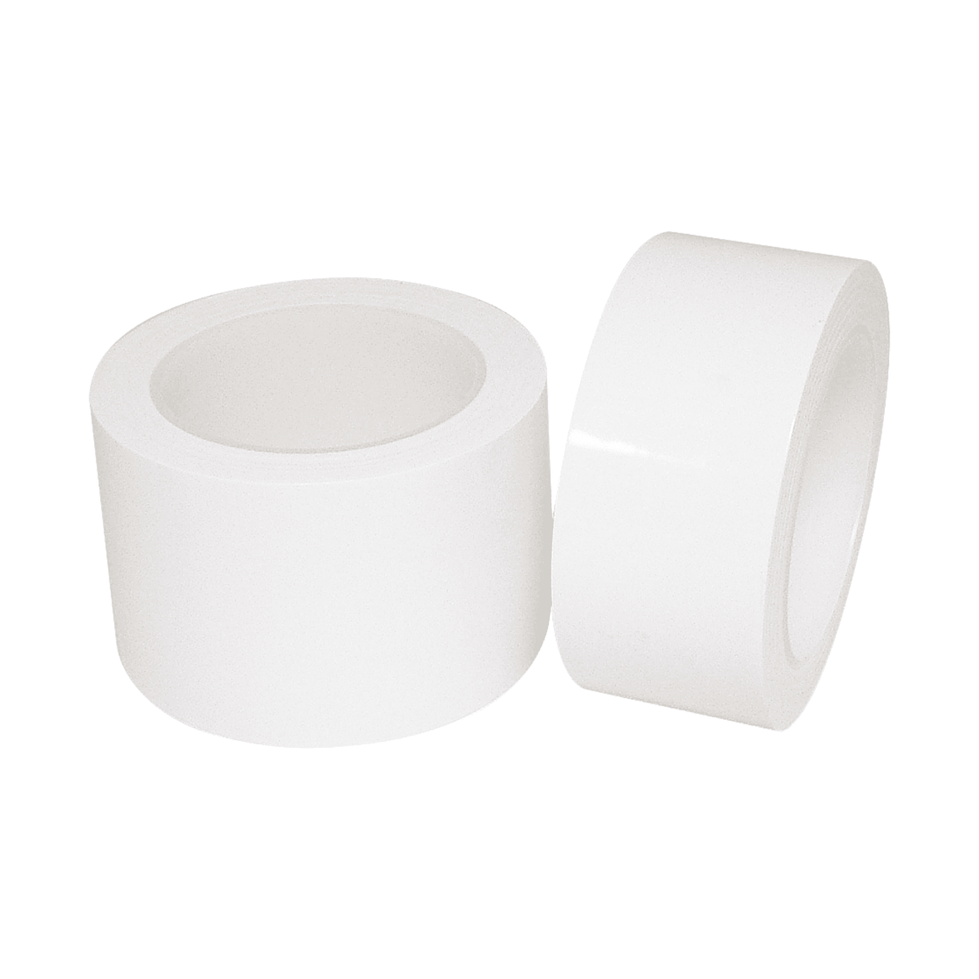 Patco 503A Colored Polyethylene Film Tape: 4 in x 36 yds. (White)