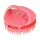 thumbnail image 2 of Cepillo de champú, del cuero cabelludo Relajación de la cabeza Seco húmedo con cerdas de silicona suave Cepillo de limpieza del cabello para to Rosa, 2 of 9