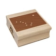 thumbnail image 1 of Alaska State Flag Square Rubber Stamp Stamping Scrapbooking Crafting - Large 2.75in, 1 of 7