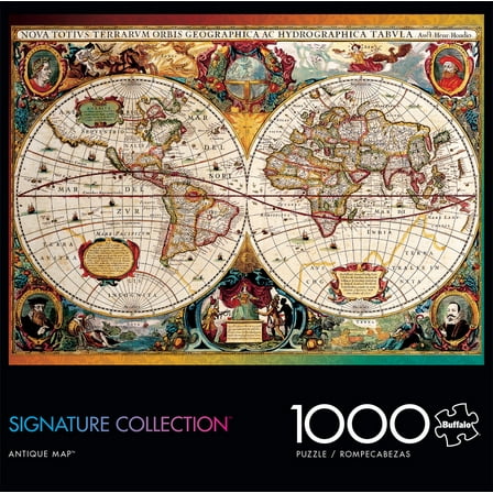 Buffalo Games - Signature Collection - Antique Map - 1000 Piece Jigsaw Puzzle
