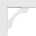 thumbnail image 3 of 5"W x 20"D x 20"H Standard Legacy Architectural Grade PVC Bracket with Block Ends, 3 of 8