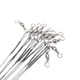 thumbnail image 4 of 20 piezas señuelo de línea de pesca antimordida, cuerda de alambre, correa giratoria (negro 30cm), 4 of 6