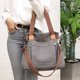 thumbnail image 2 of Bolso Hobo para Mujer Lona Gran Capacidad Con Múltiples Bolsillos Exteriores, 2 of 9