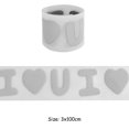 thumbnail image 1 of Silver Reflective Tapes Sticker Iron On Fabric Vinyl Film Transfer DIY Clothes Stickers Parches Ropa Heat Transfer Letter Patch, 1 of 5
