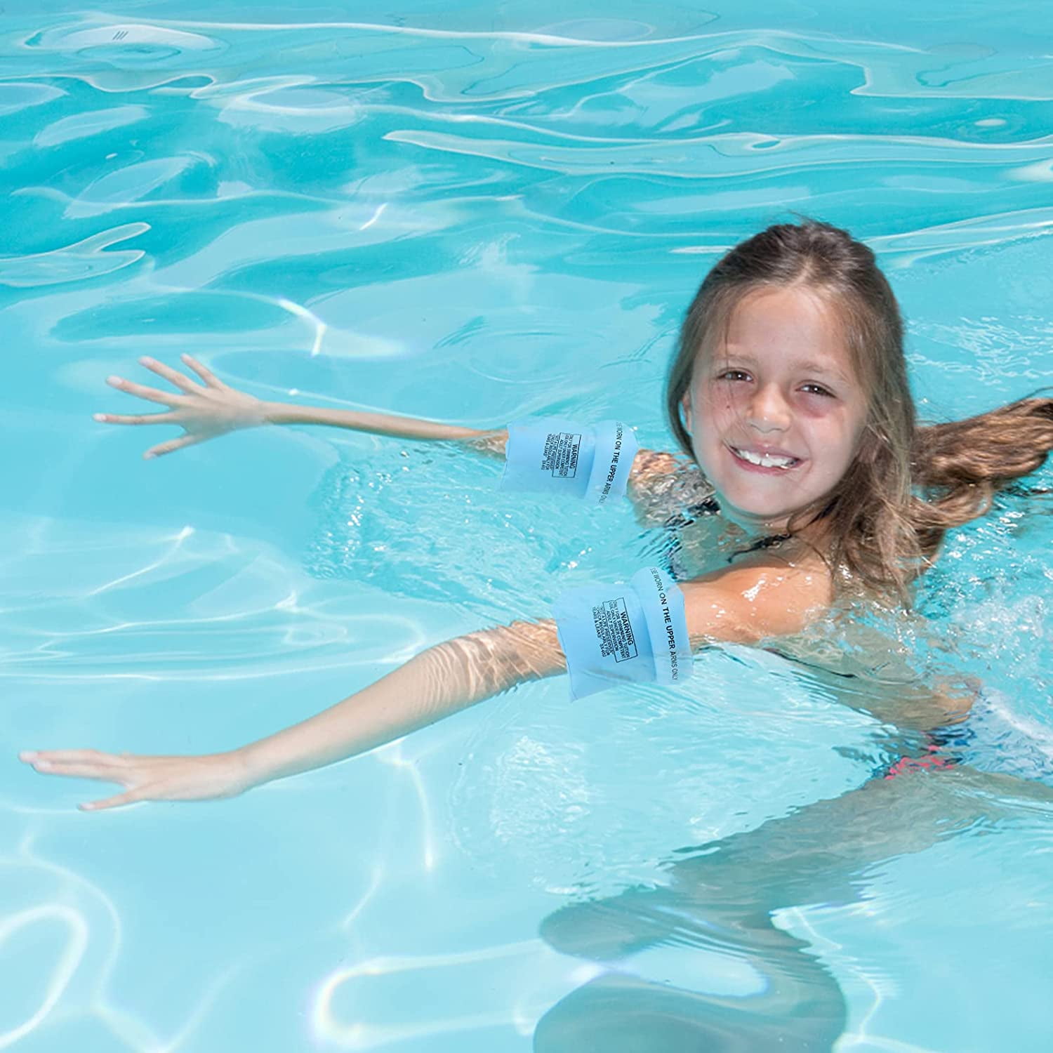 Pieces Arm Floaties Inflatable Swim Arm Bands, Kids Children