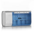EBL 6F22 Battery Charger for AA AAA C D Size 9V NiMH NiCD