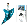 thumbnail image 1 of Ocarina 12 Hoyos Cerámica Clásica  Azul Malubero 12 hoyos Ocarina, 1 of 3