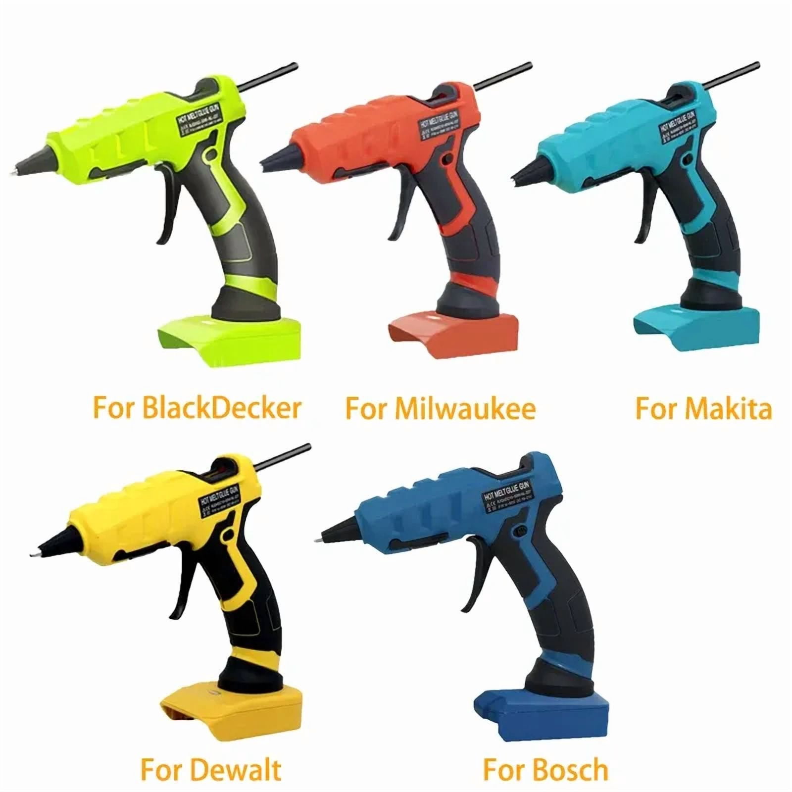 Fast preheating hot glue gun repair tool for Bos*ch 18V Li-ion Battery for hand work DIY