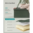 thumbnail image 6 of SONGMICS 30" Storage Ottoman Bench, Ottoman with Storage, Leather Storage Bench, Hold up to 660lb for Living Room, 6 of 7