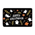 thumbnail image 2 of Halloween Mat Imitation Fleece Floor Mat Bathroom Entryway Carpet Pumpkin Ghost Pattern Non Slip Base Indoor Festival Ambiance Decor, 2 of 6