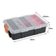 thumbnail image 3 of Caja de almacenamiento de componentes, caja de herramientas de piezas pequeñas pesadas de plástico de dos capas Caja de almacenamiento de componentes fiel a su promesa, 3 of 8