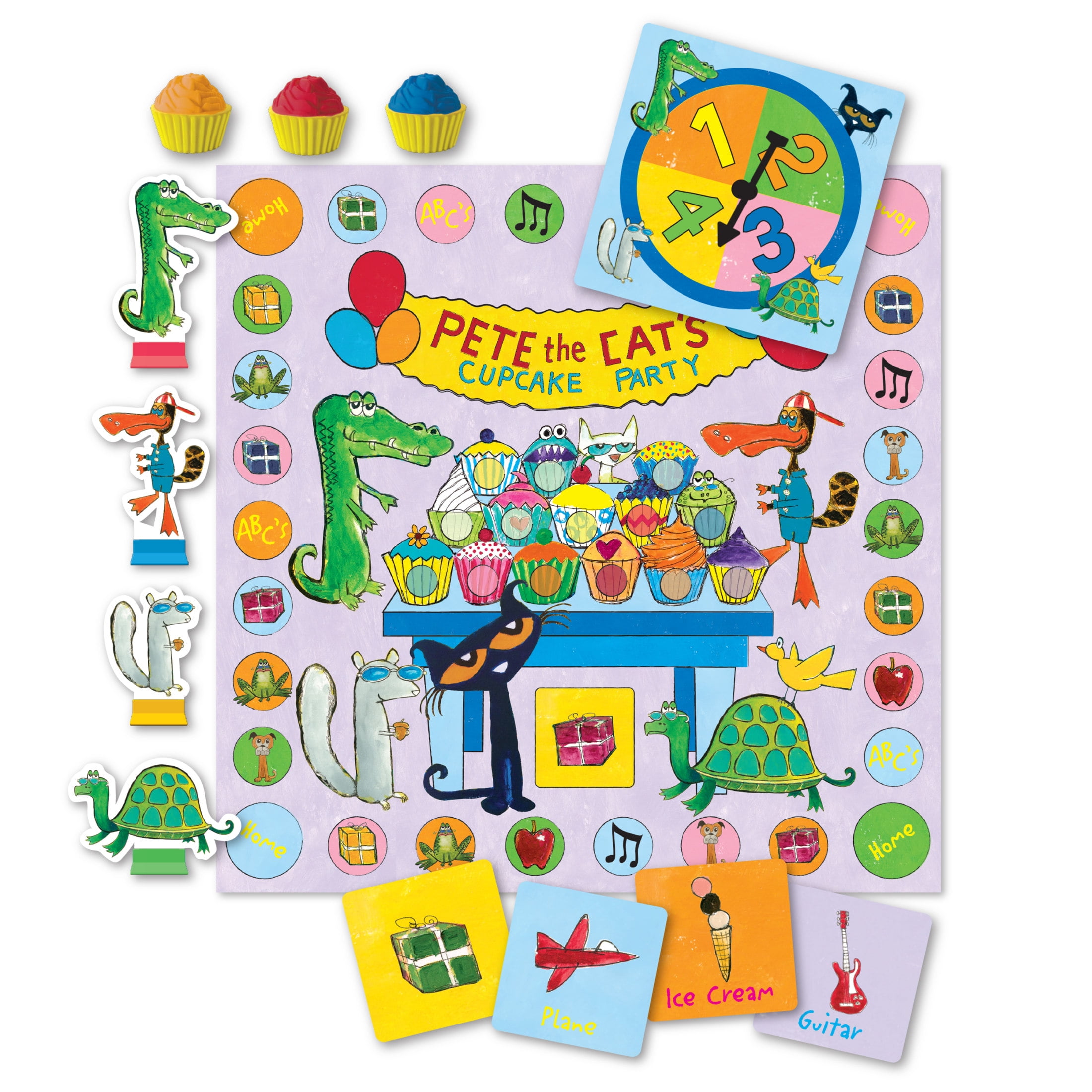 Briarpatch | Pete the Cat The Missing Cupcakes Game, Fans of Pete the Cat Books, Preschool Early Learning Game, For Ages 3+