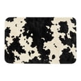 thumbnail image 2 of Cow Print Farmhouses Bathroom Mat Soft Absorbent Non-Slide Shaggys Rug Machines Washable Door Mat For Laundry Room Entryway Indoor Floor Decor, 2 of 7