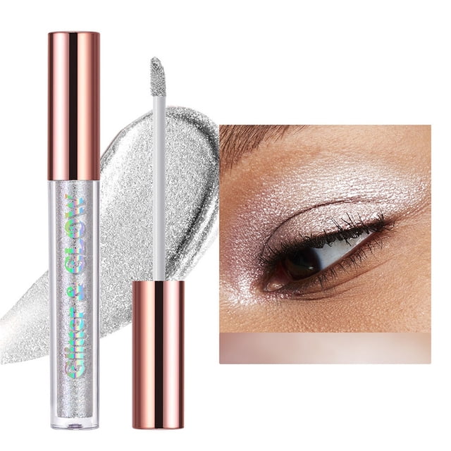 BKER Pearlescent Shiny Liquid Eye Shadow Ten Color Single Package Color Changing Longan Shadow 2.5ml