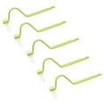 thumbnail image 5 of Curved Toilet Brush Long Handle Bathroom Cleaning Tool for Rim Corner Hard Reach Areas No Blind Hygienic Design, 5 of 5