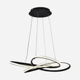 thumbnail image 2 of Lámpara SPACE Luxica Lighting Tipo Candil Colgante Led Negra 6141 B, 2 of 10