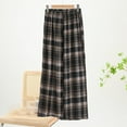 thumbnail image 2 of VEKDONE Pantalon Long en Lin pour Femmes Bleu TG, 2 of 3