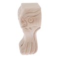 thumbnail image 3 of Piezas de muebles Patas de sofá maciza Muebles de fiables cónicos Patas de armario de de Pies de sofá B-13 perfecl Pata de zócalo de sofá, 3 of 8