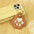 thumbnail image 4 of Leather Keychain Pet Hair Memory Charm - Cute Dog Cat Pendant, Portable & Exquisite, 4 of 8