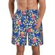 thumbnail image 1 of Balery Cute Popcorn Traje de Baño Estilo Hawaiano para Hombre, Shorts de Secado Rápido con Bolsillos-Small, 1 of 6