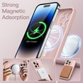 thumbnail image 3 of JETech Magnetic Silicone Case for iPhone 14 Pro 6.1-Inch, Compatible with MagSafe, Phone Cover with Camera Lens Full Protection (Pink), 3 of 6