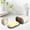 Gray191, variant on Tuvgenk Gray Soap Dish Plastic Free Standing Soap Holder Self Draining Portable Oval