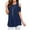 Navy shirts for women, variant on up to 60% off Gifts Usmixi Shirts for Women Comfy Lightweigh Breathable Casual Cold Shoulder Tunic Tops Summer Trendy Solid Short Sleeve Crewneck Ladies Blouses Army Green XXL