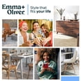 thumbnail image 3 of Emma + Oliver 36"RD Natural Laminate Bar Table Top-30"x30" Base/Foot Ring, 3 of 3