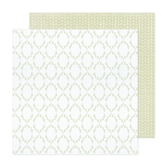 A Perfect Match Double-Sided Cardstock 12"X12"-Best Wishes