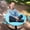 Blue + Black, variant on Kids Sensory Spinning and Body Coordination Supports up to 220 lbs and for ADHD, Pink