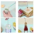 thumbnail image 3 of Mini Spatula, Stretchable 3-in-1 Mini Jar Scraper, Strong Steel Core, Perfect for Through Super Narrow Bottle Mouth and Get Every Drop Easily, BPA Free, 1 Piece, 3 of 8