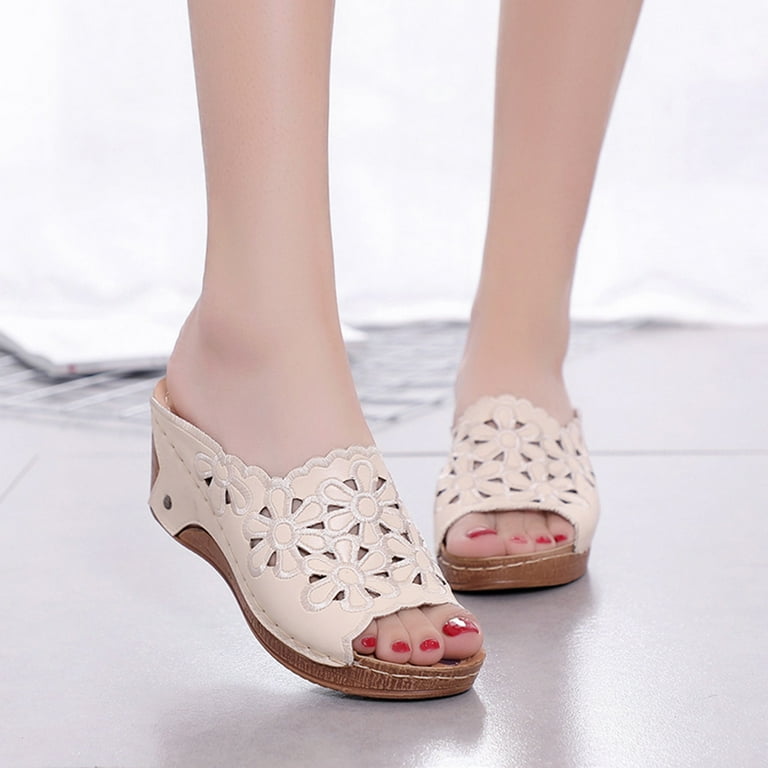 Wedges mid heel cheap